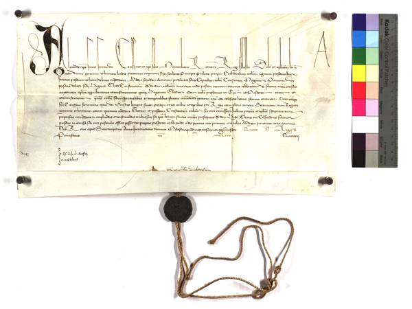 Abbildung Urkunde EAF UZ 61